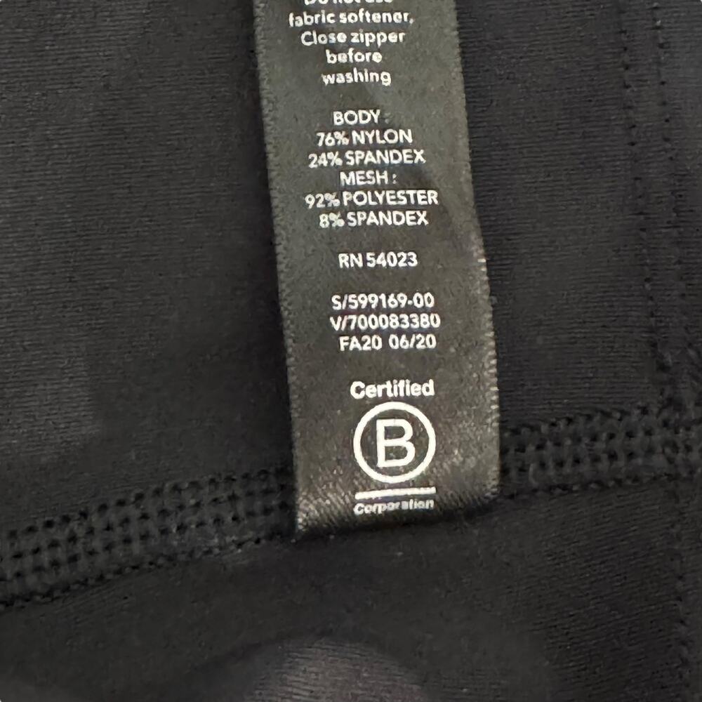Alllyson Felix x Athleta Black Leggings Size XL Legend Mesh 599169 - Picture 10 of 11